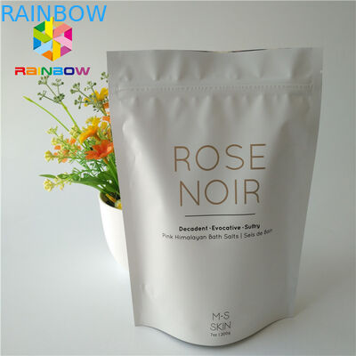 Cà phê Chà xát Bao bì Đứng lên Túi K Hộp đựng muối tắm lá nhôm