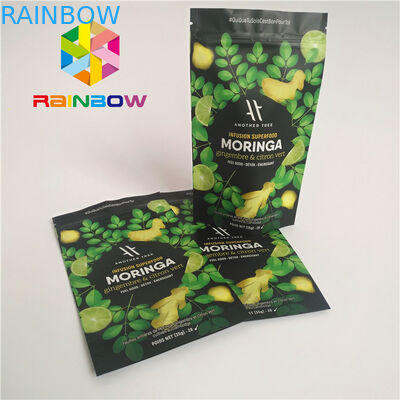 Cà phê Chà xát Bao bì Đứng lên Túi K Hộp đựng muối tắm lá nhôm