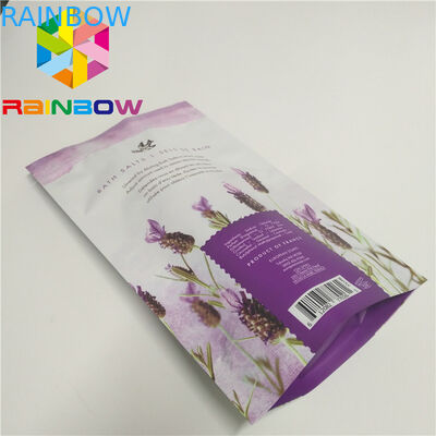 Cà phê Chà xát Bao bì Đứng lên Túi K Hộp đựng muối tắm lá nhôm