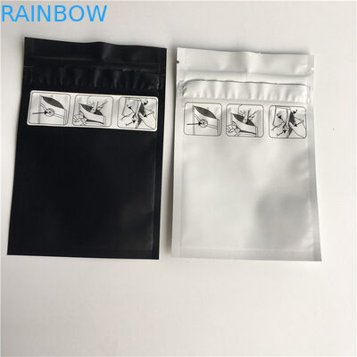 Childproof Heat Seal Bao bì Túi Ziplock In Mylar Nhôm Lá lót Túi