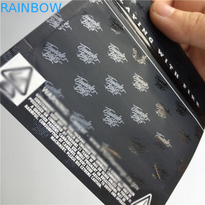 Childproof Heat Seal Bao bì Túi Ziplock In Mylar Nhôm Lá lót Túi