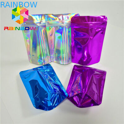 Mỹ phẩm Tóc Mở rộng Túi nhựa Bao bì Tái sử dụng Túi Mylar Ziplock