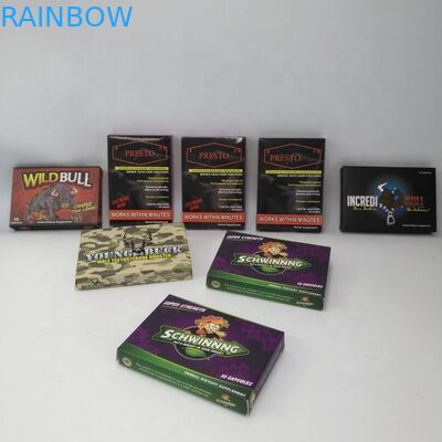 Túi có thể gập lại đóng gói Bao bì 300gsm Giấy bìa 7 ngày 2 ngày Hộp thuốc