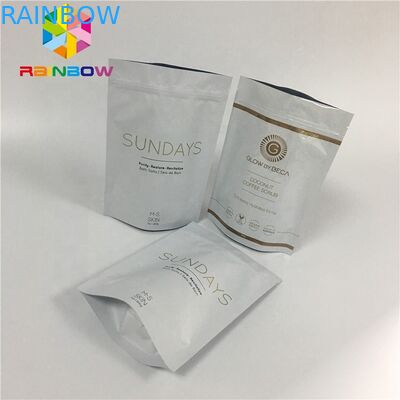 Mặt nạ 3 lớp nhiều lớp nhôm rỗng Lá mỹ phẩm Túi mặt nạ túi có thể khóa lại