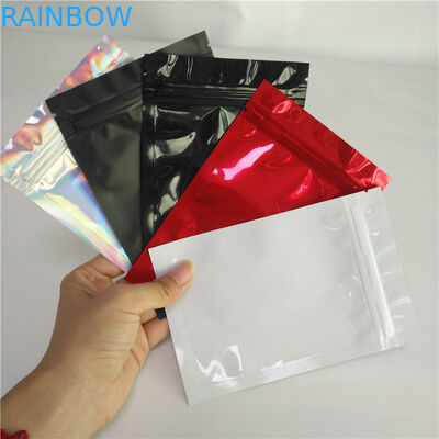 Glossy Mylar Túi nhựa Túi bao bì Độ ẩm Bằng chứng Màu tùy chỉnh Tuổi thọ dài