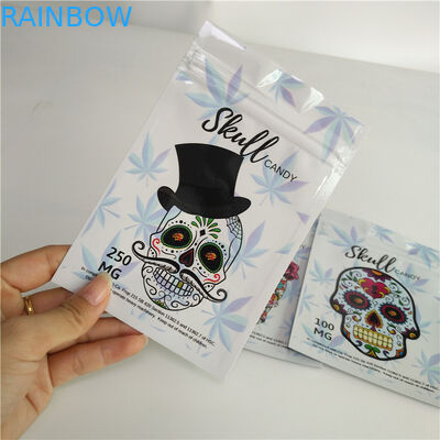 3.5g Túi Mylar tùy chỉnh Lá nhôm Bao bì cho cỏ dại / Thảo dược / Thuốc