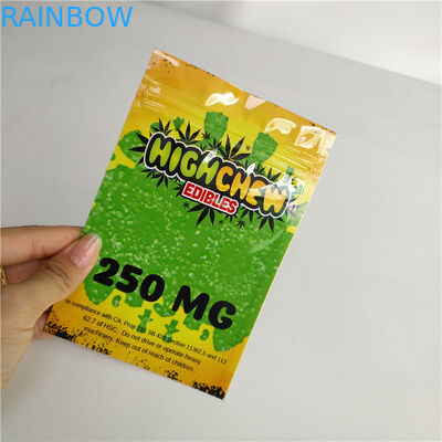 3.5g Túi Mylar tùy chỉnh Lá nhôm Bao bì cho cỏ dại / Thảo dược / Thuốc