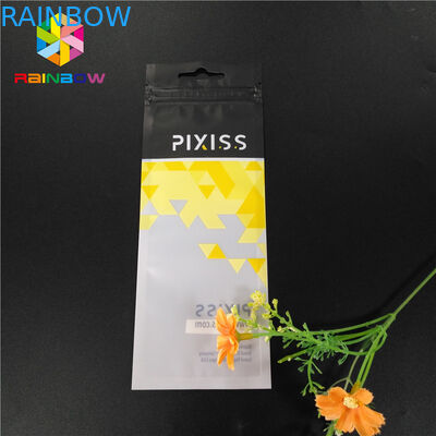 Túi nhựa mờ tùy chỉnh bao bì Túi Mylar Ziplock Túi giữ nhiệt