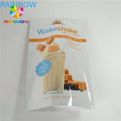 Túi nhựa cấp thực phẩm Bao bì, túi nhôm đứng lên Túi Ziplock bền