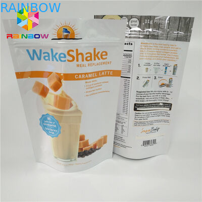 Túi nhựa cấp thực phẩm Bao bì, túi nhôm đứng lên Túi Ziplock bền