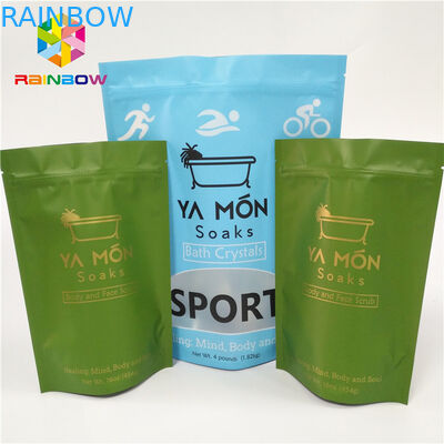 Túi nhựa cấp thực phẩm Bao bì, túi nhôm đứng lên Túi Ziplock bền