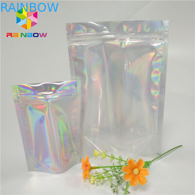 Độ ẩm Bằng chứng Đứng lên Zipper Zipper Túi có thể tái chế Ziplock Doypack Túi Mylar với Góc Tròn