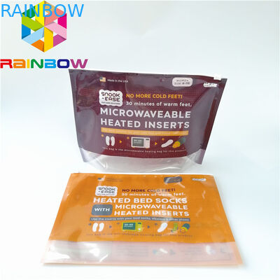 Đồ lót nam may mặc Túi nhựa Bao bì Đứng lên Trượt Zipper Túi tùy chỉnh