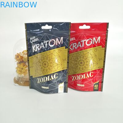 Ziplock Bao bì Túi nhựa Mylar Vật liệu cấp thực phẩm cho bột / thuốc viên / cây gai dầu