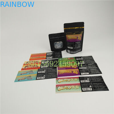 Moisture Proof 3.5g Zipper Top Bag, Stand Up Túi Jungle Boy Sticker Mylar Bao bì