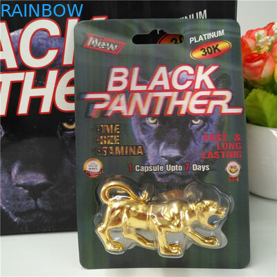 Bao bì thẻ vỉ bền Mamba / Magnum 25k / Stiff Rox Rhino 69 Viên thuốc viên nang