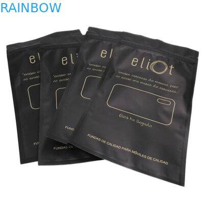 Tai nghe Vỏ điện thoại Bao bì đáy Gusset Túi nhựa Ziplock Kích cỡ tùy chỉnh