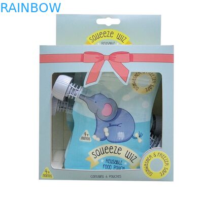 Animal Shape Liquid Spout Bag Bao bì Bóp đôi Ziplock tái sử dụng
