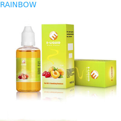 Hộp giấy có thể gập lại Bao bì 10ml 15ml 30ml CBD Oil E Liquid Chai Sticker