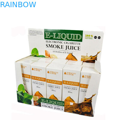 Hộp giấy có thể gập lại Bao bì 10ml 15ml 30ml CBD Oil E Liquid Chai Sticker