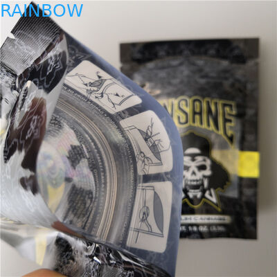 Mùi đóng gói bằng chứng Túi nhựa Ziplock Bánh quy California Bao bì mờ Bề mặt