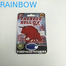 Bao bì vỉ có thể tái chế Bao bì giấy Rhino cho nam giới tăng cường tình dục