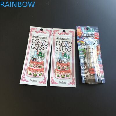 Túi nhựa Mylar Lá Bao bì Zipper Zipper In tùy chỉnh cho bao thuốc lá xì gà