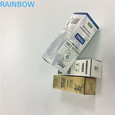 Hộp đựng bao bì vape tùy chỉnh / hộp hấp dầu cbd / hộp giấy đóng gói dầu cbd