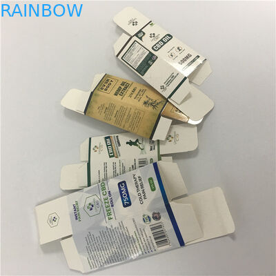 Tùy chỉnh sang trọng giấy bìa cứng CBD dầu vape hộp bao bì bút