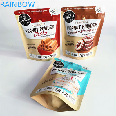 8oz bột nhôm túi giấy chống ẩm Túi tùy chỉnh cho đóng gói thực phẩm