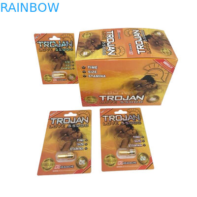 Panther / Rhino 13 Pills Bao bì hộp giấy, vỉ giấy 3D vỉ thuốc tình dục