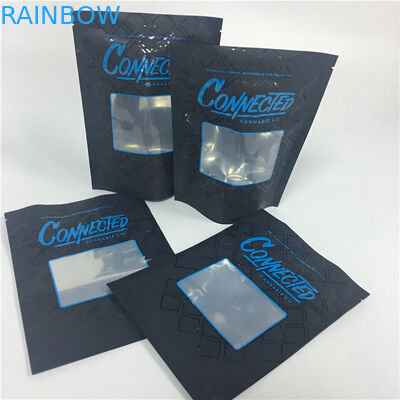 Eco Friendly Herbal Incense Bao bì Bằng chứng Trẻ em Zipper Zipper Thuốc lá Túi