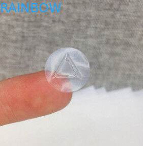 PET Clear Shrink Tay áo Nhãn Chữ nổi Dán dính Tactile Cảnh báo Loại hình tam giác