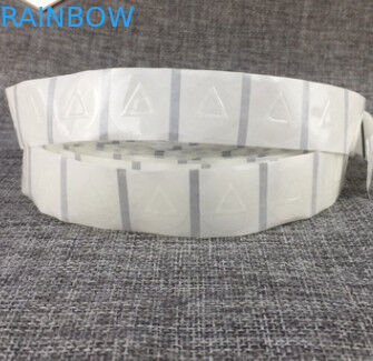 PET Clear Shrink Tay áo Nhãn Chữ nổi Dán dính Tactile Cảnh báo Loại hình tam giác