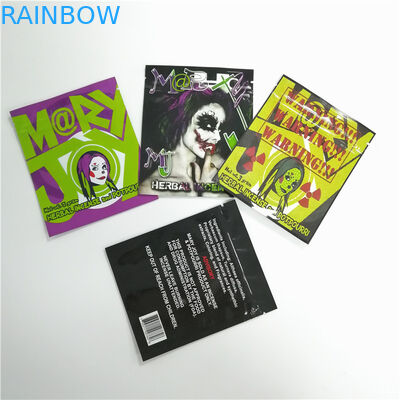 Thực phẩm Lớp Nhôm Lá Đứng Lên Túi Có thể kéo lại kẹo Cbd Gummy Bears Bao bì