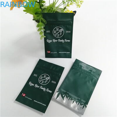 3.5g Bánh quy CBD Ziplock Bao bì, Túi nhôm đựng giấy chứng nhận FDA