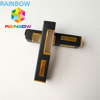 Thiết kế tùy chỉnh Cbd Vape Cartridge Mylar Túi Bao bì Mờ bề mặt Hoàn thiện