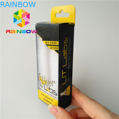 Thiết kế tùy chỉnh Cbd Vape Cartridge Mylar Túi Bao bì Mờ bề mặt Hoàn thiện