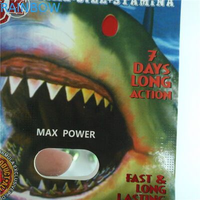 Bao bì giấy vỉ nam Thuốc tăng cường gói thuốc với viên đạn nhựa