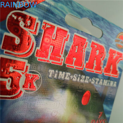 Bao bì giấy vỉ nam Thuốc tăng cường gói thuốc với viên đạn nhựa