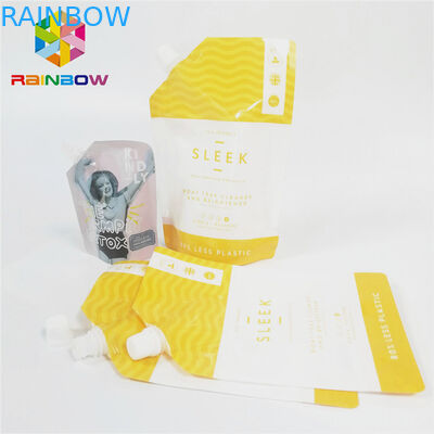 Glossy Kết thúc Chất lỏng nylon Đứng lên Spout Túi Baby Food Bao bì Túi bóp