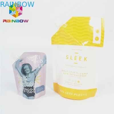 Glossy Kết thúc Chất lỏng nylon Đứng lên Spout Túi Baby Food Bao bì Túi bóp