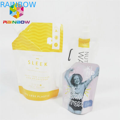 Glossy Kết thúc Chất lỏng nylon Đứng lên Spout Túi Baby Food Bao bì Túi bóp