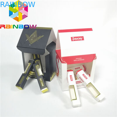 Tùy chỉnh New Tông Giấy kraft Hộp mỹ phẩm Luxury 30ml Nước hoa Chai nhỏ giọt Hộp đóng gói