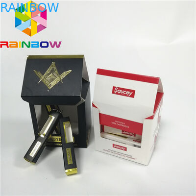 Tùy chỉnh New Tông Giấy kraft Hộp mỹ phẩm Luxury 30ml Nước hoa Chai nhỏ giọt Hộp đóng gói