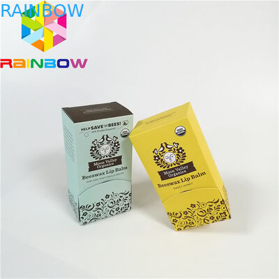 Tùy chỉnh kem dưỡng da bao bì hộp mỹ phẩm giấy trắng dầu thực vật nhũ tương bao bì hộp có thể gập lại