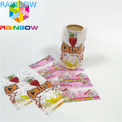 Tùy chỉnh in nhãn co lại nhãn nhựa PET / PVC Chất liệu bóng Bề mặt cán
