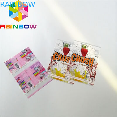 Tùy chỉnh in nhãn co lại nhãn nhựa PET / PVC Chất liệu bóng Bề mặt cán