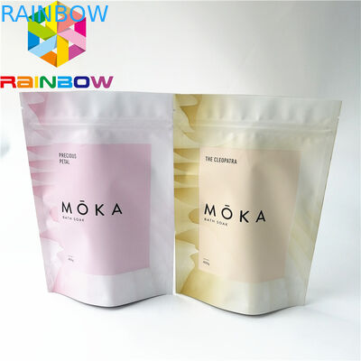 Sea Salt Bao bì đứng lên Túi Zipper Zipper, đứng túi cà phê 9 màu