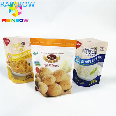 Tùy chỉnh nhựa đứng lên túi, nhôm lá túi Logo chịu nhiệt